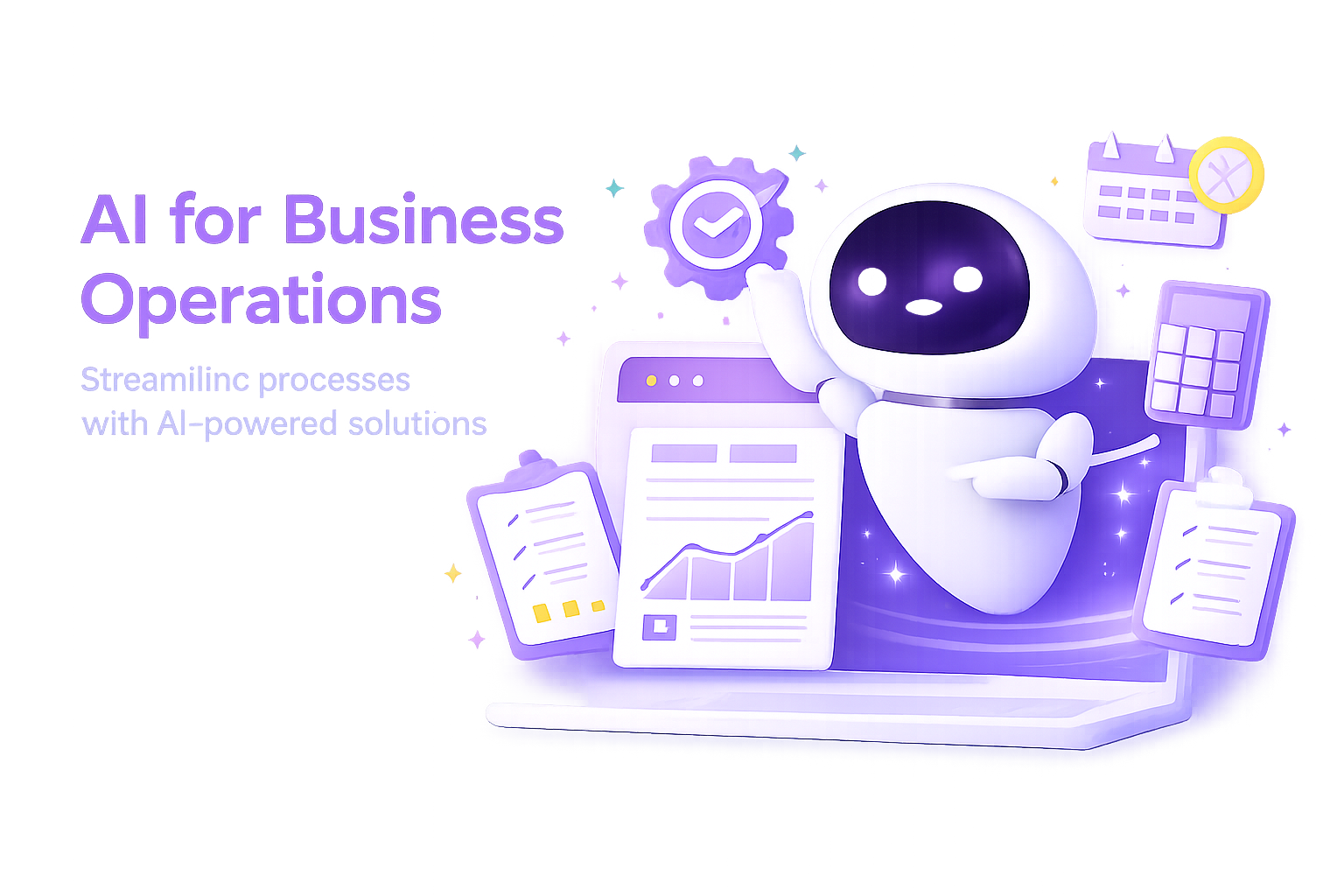 AI assisting business operations