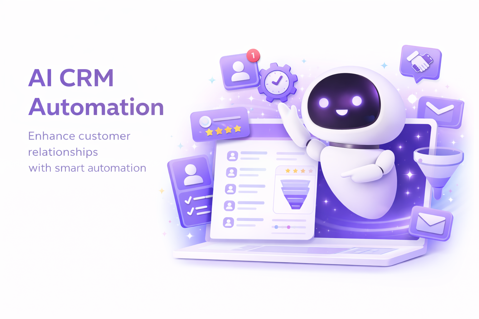 AI automating CRM workflows