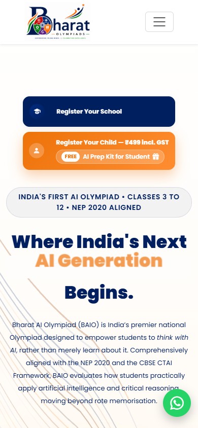 Bharat AI Olympiad (BAIO)