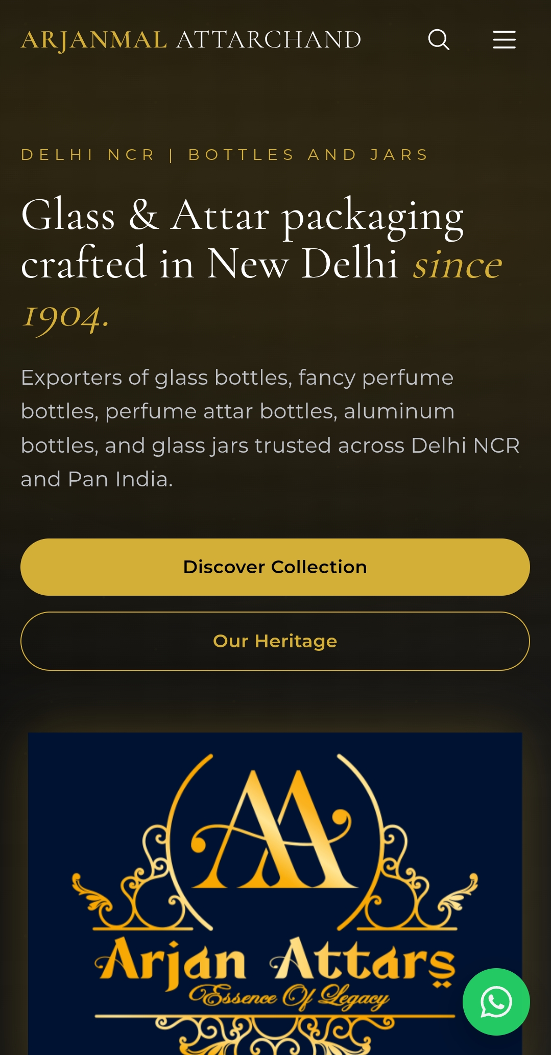 High conversion landing page design mockup